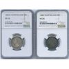 Image 1 : 1882H & 1888 Newfoundland Twenty Cents - Lot of 2