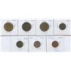 Image 1 : Canada One Cent Collection of 7 Coins