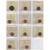 Image 1 : 1901 - 1966 One Cents - ICCS Graded Lot of 11