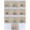 Image 1 : 1943 - 1960 Ten Cents - ICCS Graded Lot of 9 + Bonus