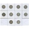 Image 2 : 1874H - 1909 Twenty-Five Cents - Lot of 10