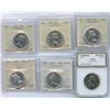 Image 1 : 1956 - 1965 Proof Like Fifty Cents - Lot of 6 Graded Coins