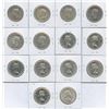 Image 2 : Canadian Fifty Cents - Lot of 14 - Part 1