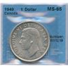 Image 1 : 1949 Silver Dollar