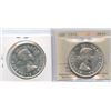 Image 1 : 1955 & 1958 Silver Dollars