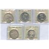 Image 1 : Canadian Silver Dollars - ICCS Graded Lot of 5