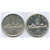 Image 1 : 1952 & 1959 Silver Dollars
