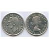 Image 2 : 1952 & 1959 Silver Dollars
