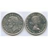 Image 2 : 1952 & 1959 Silver Dollars