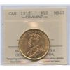 Image 1 : 1912 Canadian $10 Gold Coin