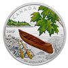 Image 2 : 2017 $20 Fine Silver Canoe to Tranquil Times Coin