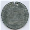 Image 2 : 1840 Campaign medal for Martin Van Buren 37mm struck in White Medal