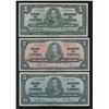 Image 2 : Bank of Canada $1 - $100, 1937 - Matching Signatures Set