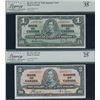 Image 2 : Bank of Canada $1 - $100, 1937 Graded Set