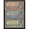 Image 1 : Bank of Canada 1954 - Devil's Face Notes, Lot of 3