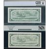 Image 4 : Bank of Canada $1 & $2, 1954 - Lot of 3 Replacement Notes