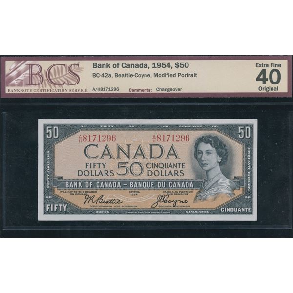 Bank of Canada $50, 1954