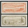 Image 2 : Bank of Canada $50 & $100, 1954 - Matching Signatures Set