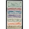 Image 2 : Bank of Canada $1 - $100, 1954 - Matching Signatures Set