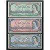 Image 3 : Bank of Canada $1 - $100, 1954 - Matching Signatures Set