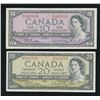 Image 4 : Bank of Canada $1 - $100, 1954 - Matching Signatures Set