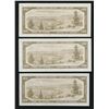 Image 2 : Bank of Canada $100, 1954 Banknote Set of 3 Signatures