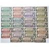 Image 1 : Bank of Canada Wholesale/Dealer Lot of 27 Notes