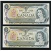 Image 2 : Bank of Canada $1, 1973 - Bundle with Replacements