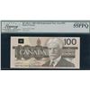 Image 1 : Bank of Canada $100, 1988 AJX Replacement