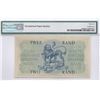 Image 2 : South Africa, ND (1962-65), 2 Rand, B/201 362510. PMG 66EPQ.