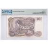 Image 2 : Great Britain, ND (1970 -75), 10 pound, B08 822993. PMG 64EPQ.