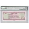 Image 2 : China/ Foreign Exchange Cert., 1979, 50 Yuan, ZA000000 11349. Specimen, PMG 66EPQ.