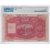 Image 2 : HK & Shanghai Banking Corp., 1934, $100 Hand -signed, B565615. PMG 12. Rare in Wet Ink Transfer as m