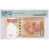 Image 2 : HK & Shanghai Banking Corp., 2016, $1000, FK066666. PMG 67EPQ. 5 of a kind S/N.