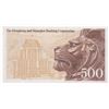 Image 2 : HK & Shanghai Banking Corp., 1973, $500, P138515. AU+/UNC condition. Favourite type.