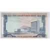 Image 2 : The Chartered Bank, ND (1970 -75), $50, A0077402. AU condition. ND