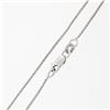 Image 7 : New 18K White Gold 0.47 ctw Princess Prong Diamond Slide Cross Pendant w/ Chain