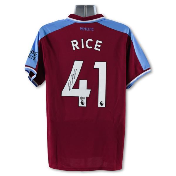 Declan Rice West Ham Jersey by Rice, Declan