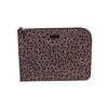 Image 1 : Gucci Brown Canvas Printed Document Clutch Bag