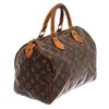 Image 3 : Louis Vuitton Brown Monogram Canvas Speedy 30 Satchel Bag