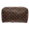 Image 4 : Louis Vuitton Brown Monogram Canvas Speedy 30 Satchel Bag