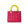 Image 2 : Christian Dior Multicolor Cannage Lambskin Leather Lady Medium Bag