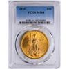 Image 1 : 1925 $20 St. Gaudens Double Eagle Gold Coin PCGS MS64