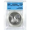 Image 1 : Canada 2000 $20 Transportation Series-HS Taylor Steam Buggy CCCS PF68 UHC with COA