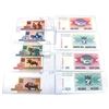 Image 1 : Group Lot of 1992 World Mixed Denomination Notes Uncirculated. Belarus, & Bosnia. 9pcs.