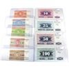 Image 2 : Group Lot of 1992 World Mixed Denomination Notes Uncirculated. Belarus, & Bosnia. 9pcs.