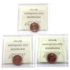 Image 2 : 1-cent 1995, 2000, & 2004 ICCS MS65 Red. 3pcs.