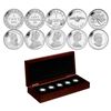 Image 1 : 2012 1-cent Farwell to the Penny 5-Piece Fine Silver Set (Tax Exempt)