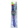 Image 1 : Vintage 1991 Swatch Scuba 200 SDJ100 'Coming Tide' Style Wristwatch in Original Case with Papers