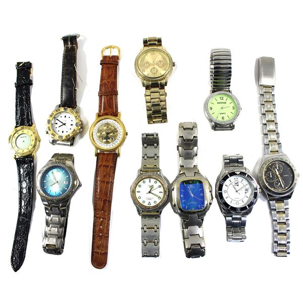 Gentlemen's Assorted Quartz Sports Wristwatches